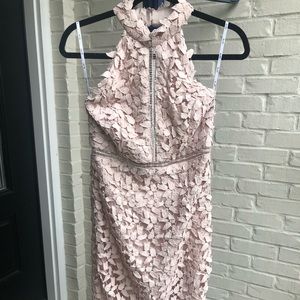 Midi lace occasion dress